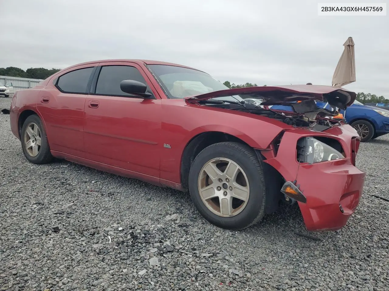 2006 DODGE CHARGER VIN 2B3KA43GX6H457569 — фото 4
