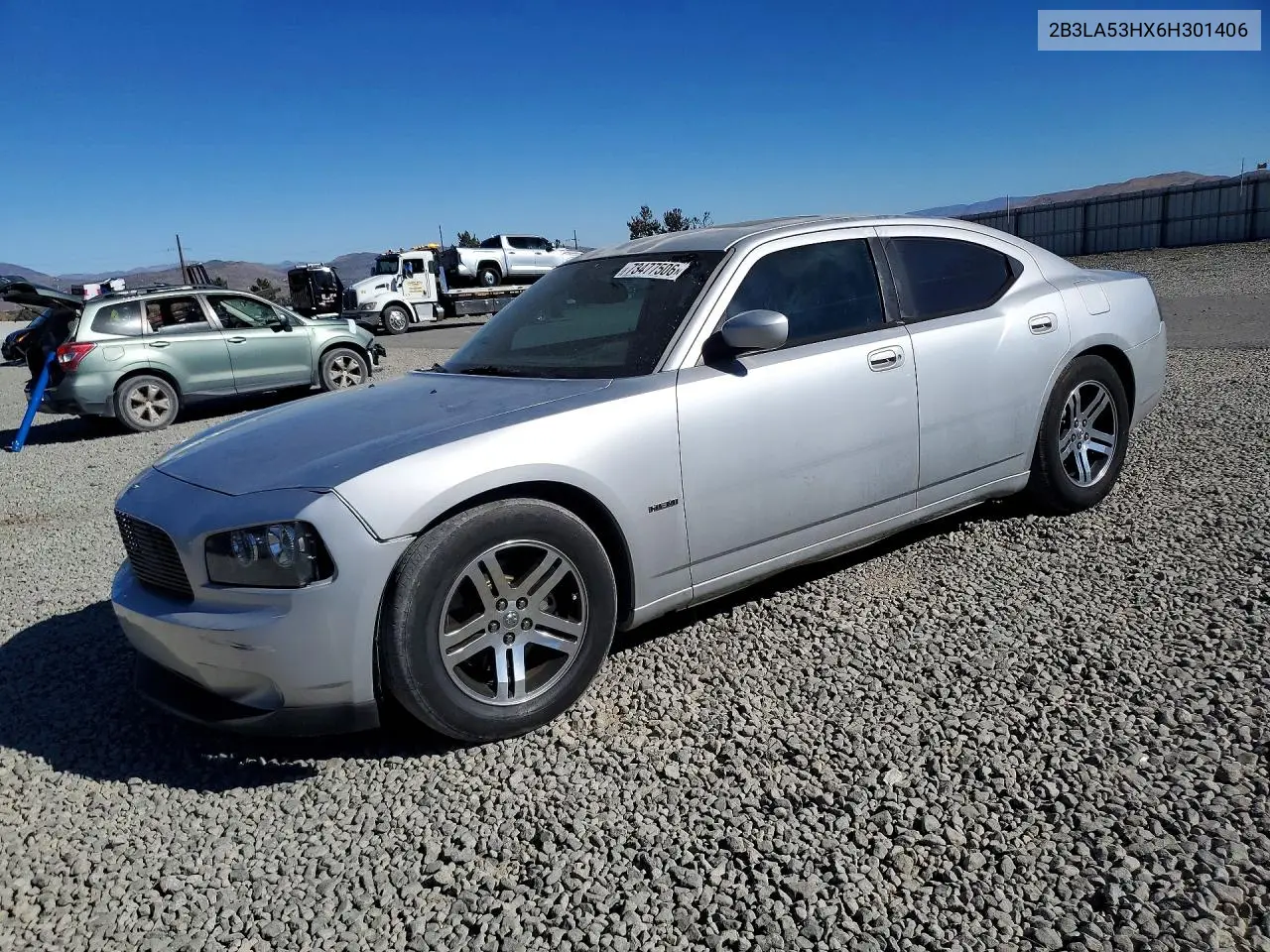 DODGE CHARGER 2006, VIN 2B3LA53HX6H301406