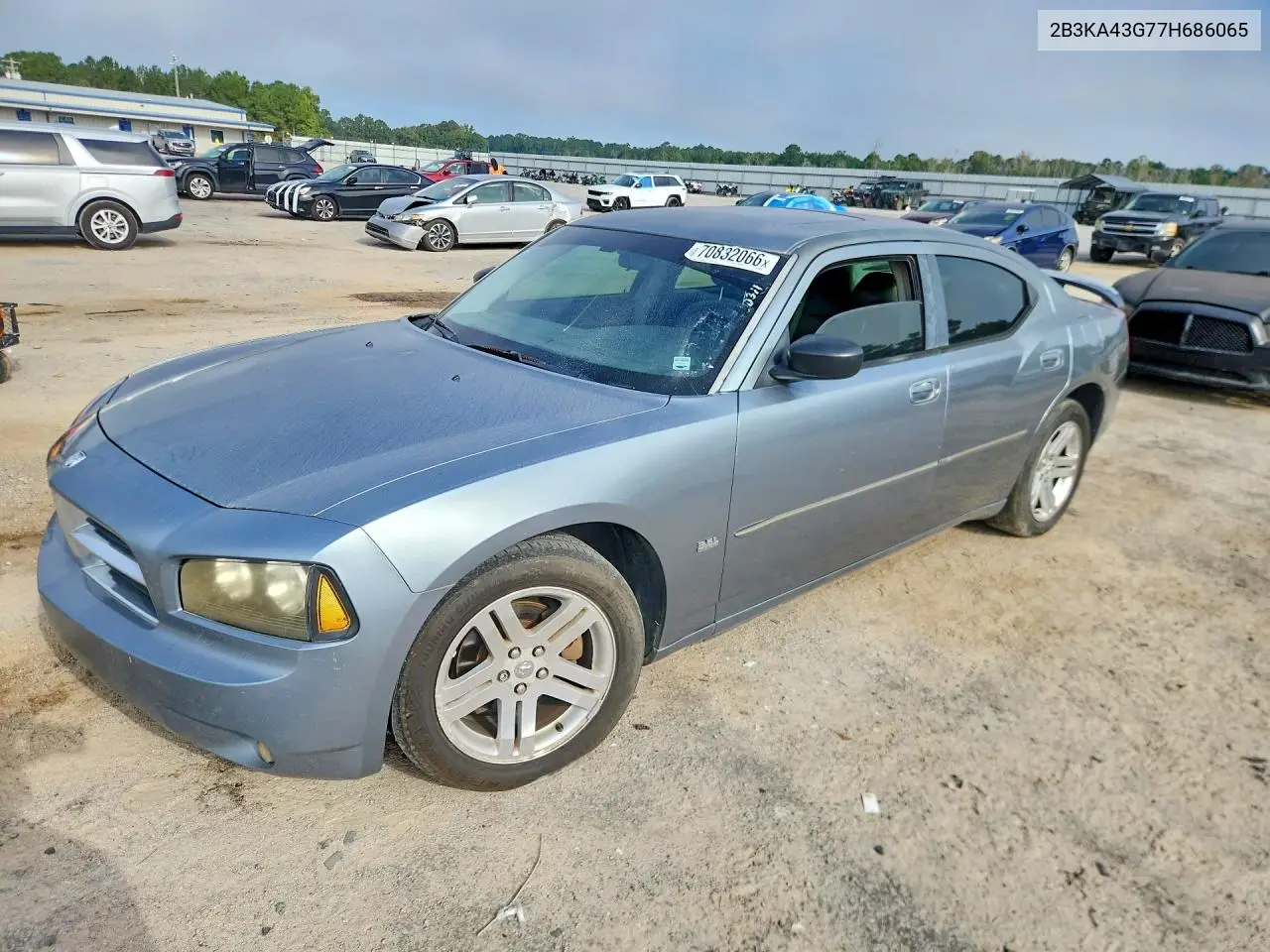 DODGE CHARGER 2007, VIN 2B3KA43G77H686065