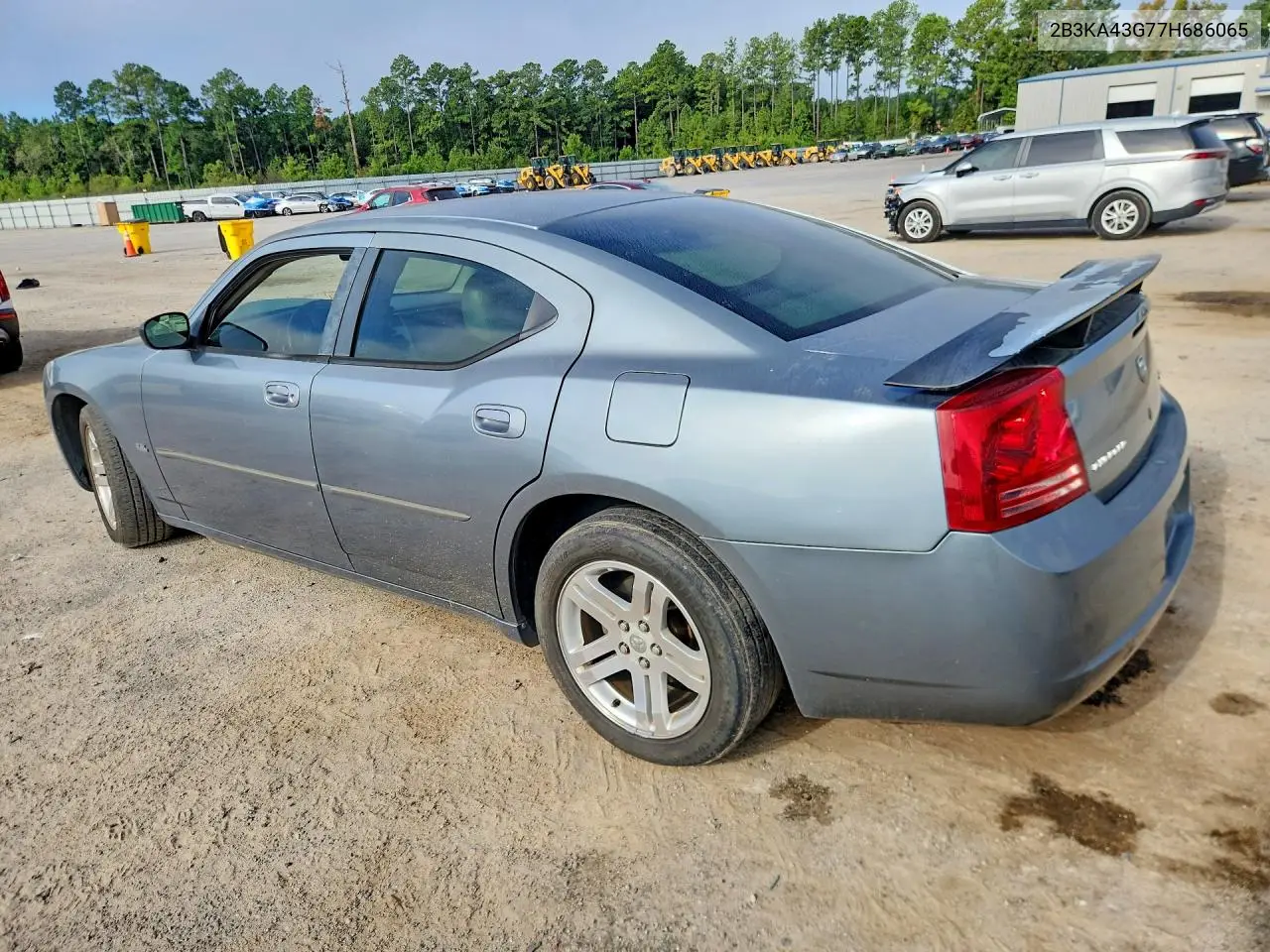 2007 DODGE CHARGER VIN 2B3KA43G77H686065 — фото 2