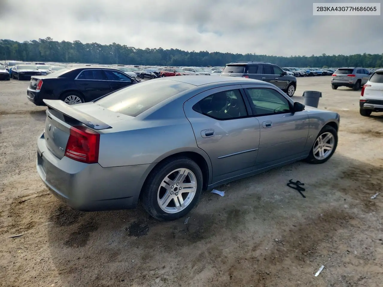 2007 DODGE CHARGER VIN 2B3KA43G77H686065 — фото 3