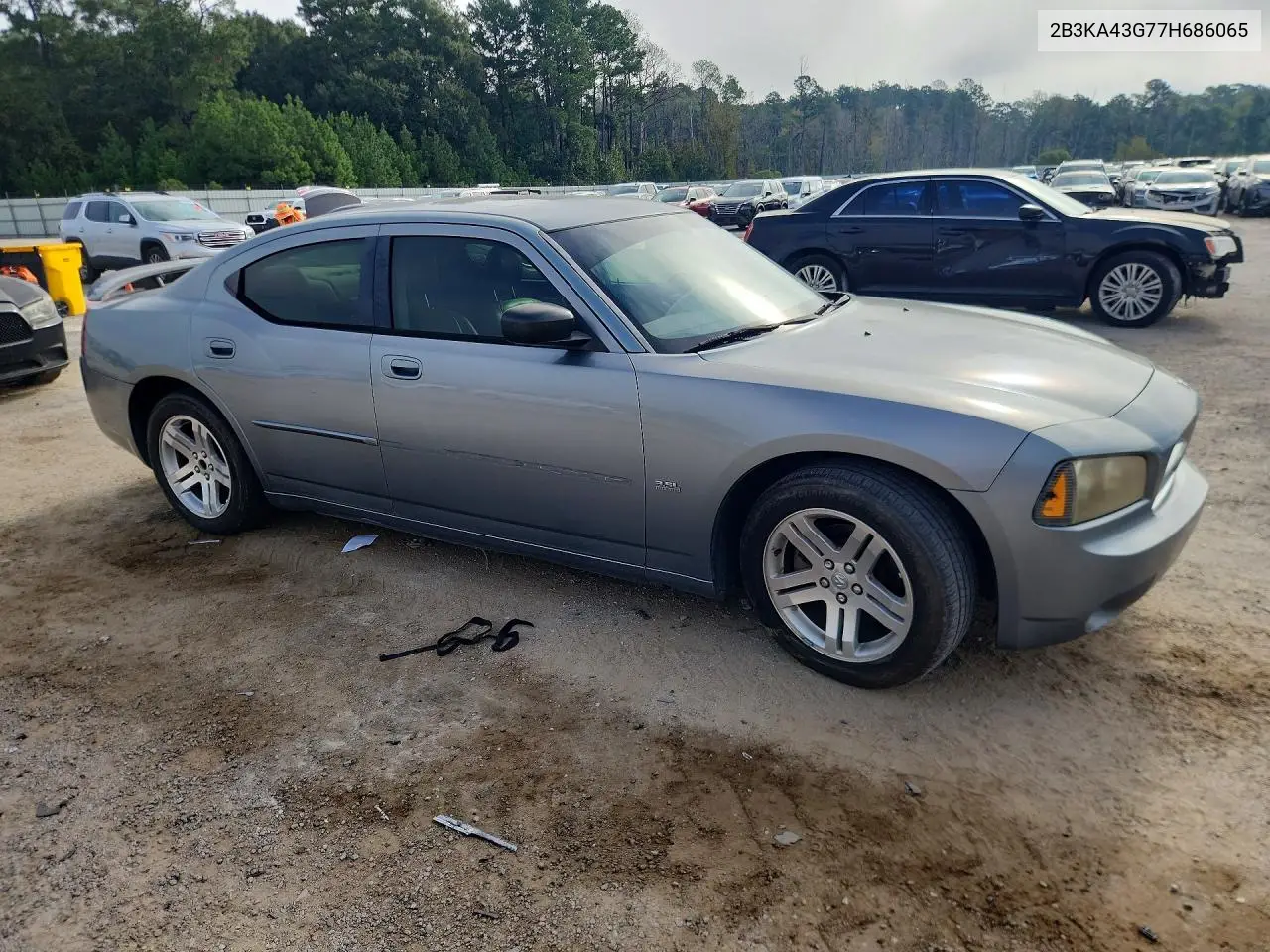 2007 DODGE CHARGER VIN 2B3KA43G77H686065 — фото 4