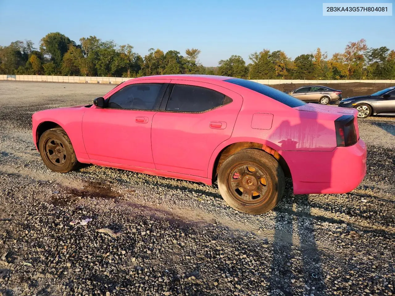 2007 DODGE CHARGER VIN 2B3KA43G57H804081 — фото 2