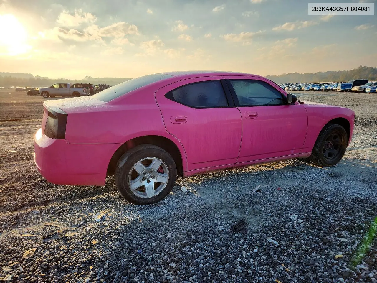 2007 DODGE CHARGER VIN 2B3KA43G57H804081 — фото 3