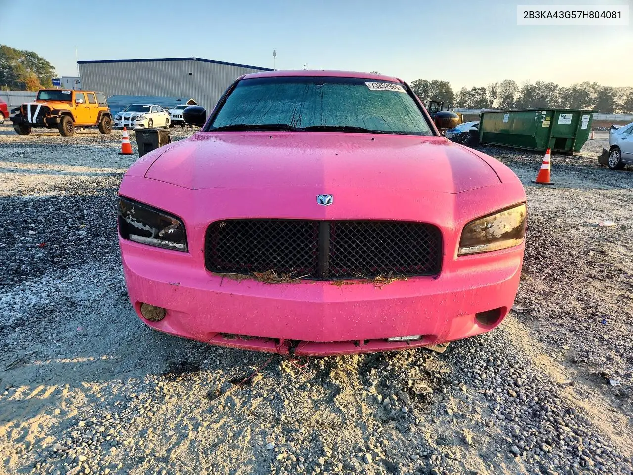 2007 DODGE CHARGER VIN 2B3KA43G57H804081 — фото 5