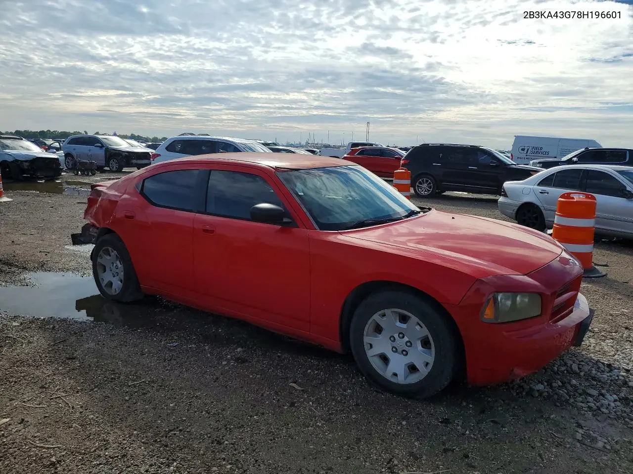 2008 DODGE CHARGER VIN 2B3KA43G78H196601 — фото 4