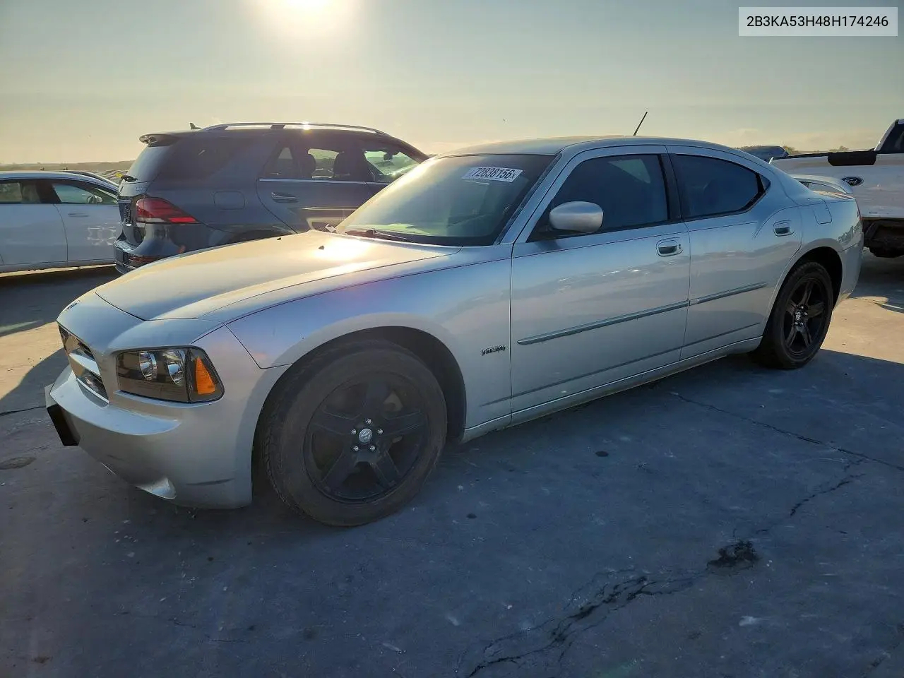 DODGE CHARGER 2008, VIN 2B3KA53H48H174246