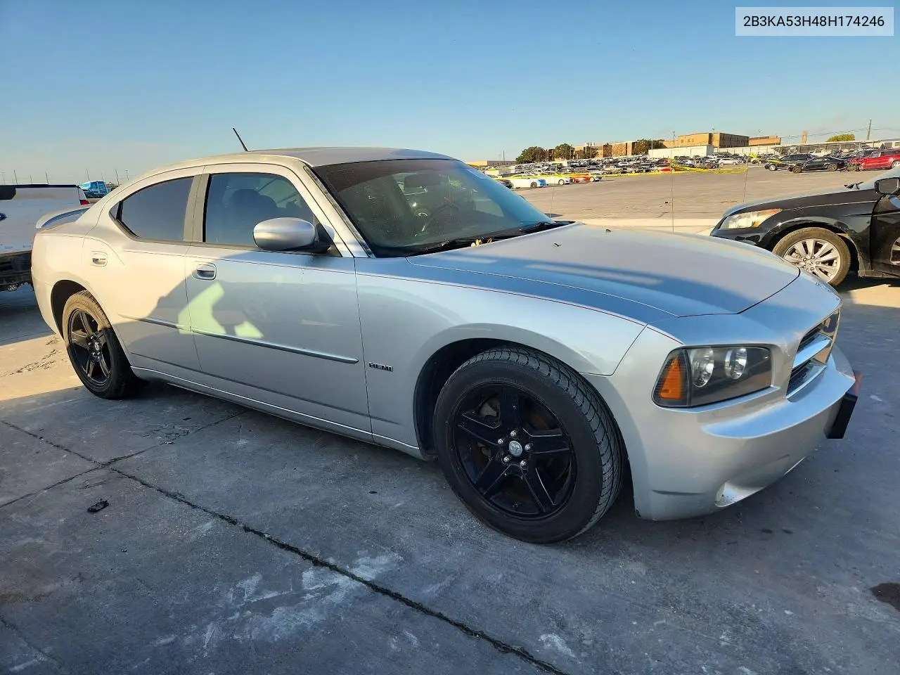 2008 DODGE CHARGER VIN 2B3KA53H48H174246 — фото 4