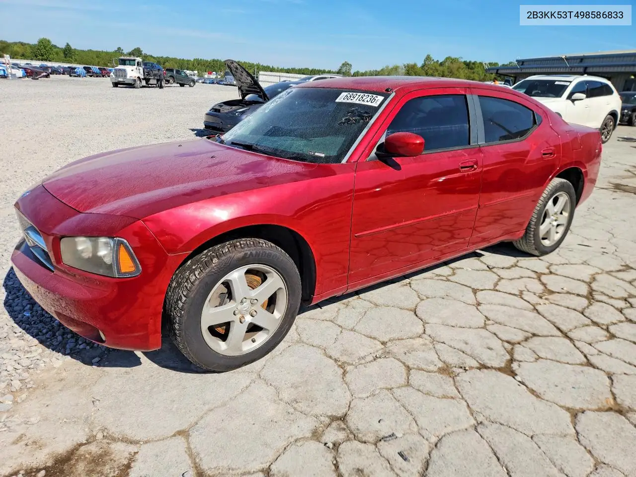 DODGE CHARGER 2009, VIN 2B3KK53T498586833