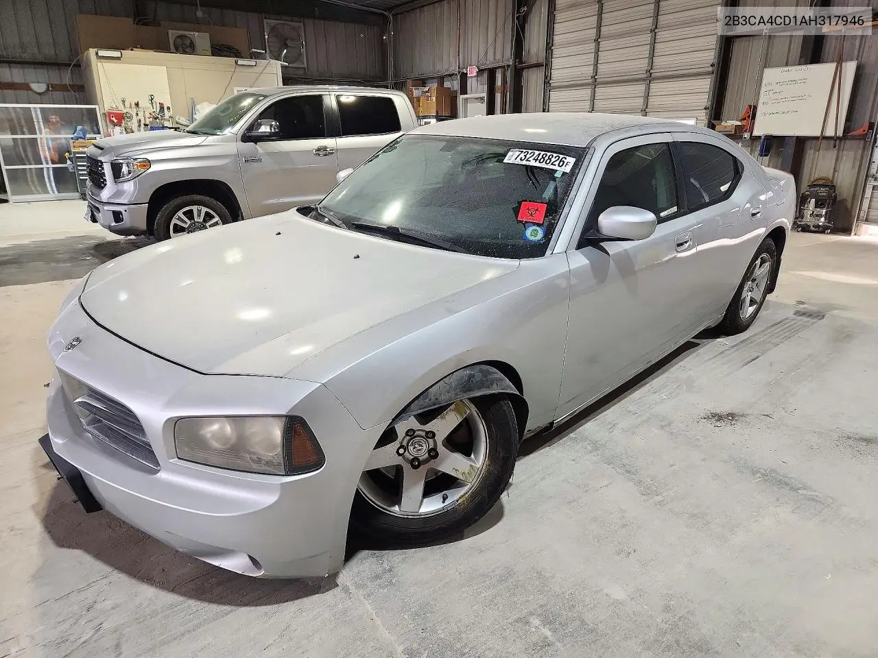 DODGE CHARGER 2010, VIN 2B3CA4CD1AH317946
