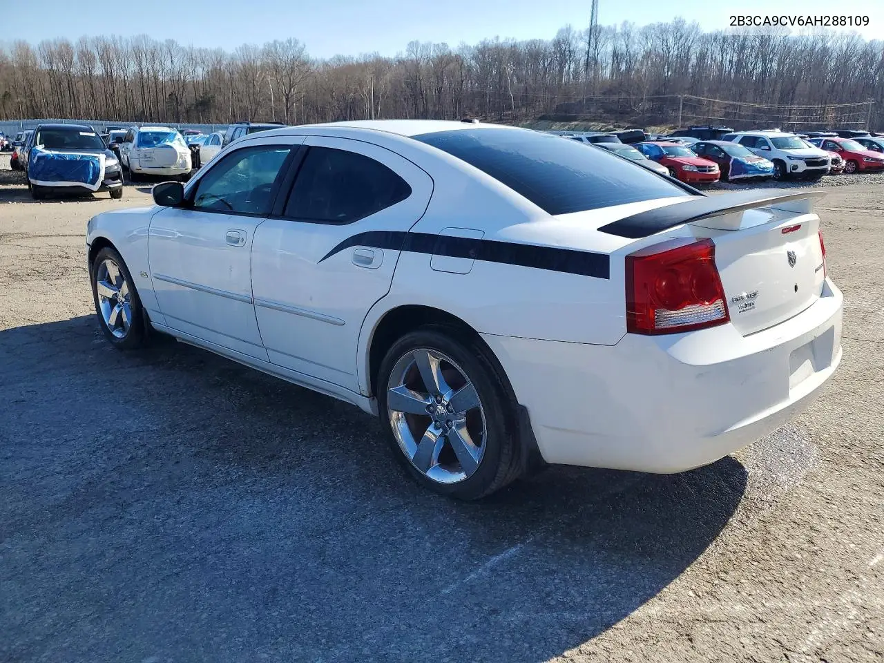 2010 DODGE CHARGER VIN 2B3CA9CV6AH288109 — фото 2