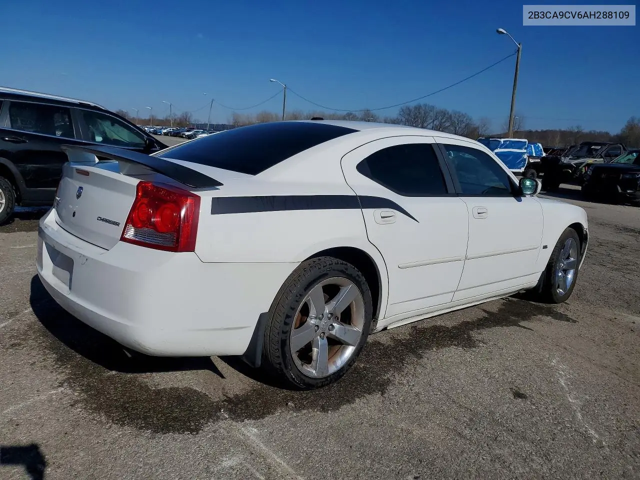2010 DODGE CHARGER VIN 2B3CA9CV6AH288109 — фото 3