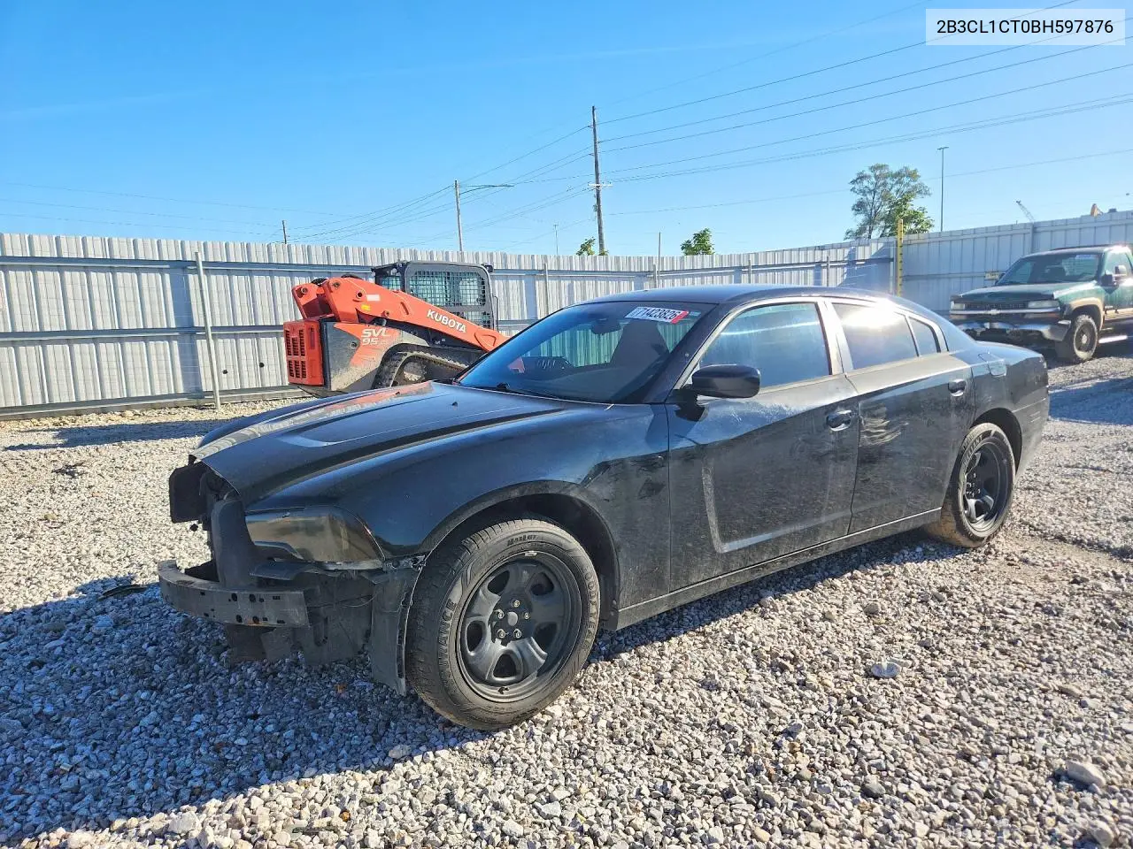 2011 DODGE CHARGER VIN 2B3CL1CT0BH597876 — фото 4