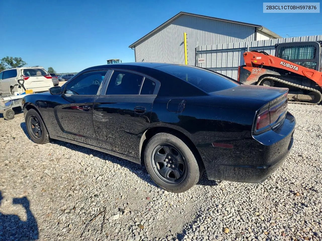 2011 DODGE CHARGER VIN 2B3CL1CT0BH597876 — фото 5