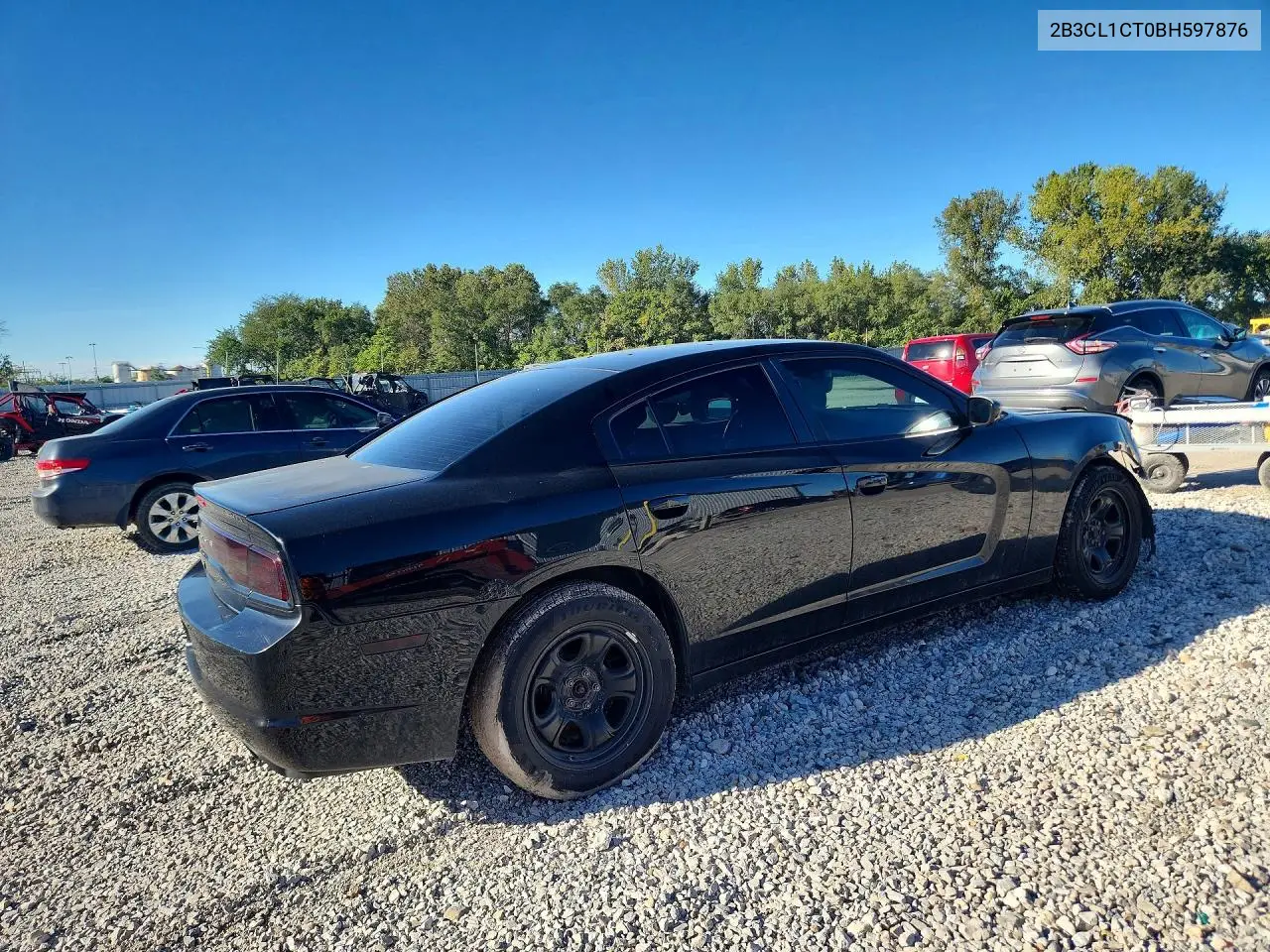 DODGE CHARGER 2011, VIN 2B3CL1CT0BH597876