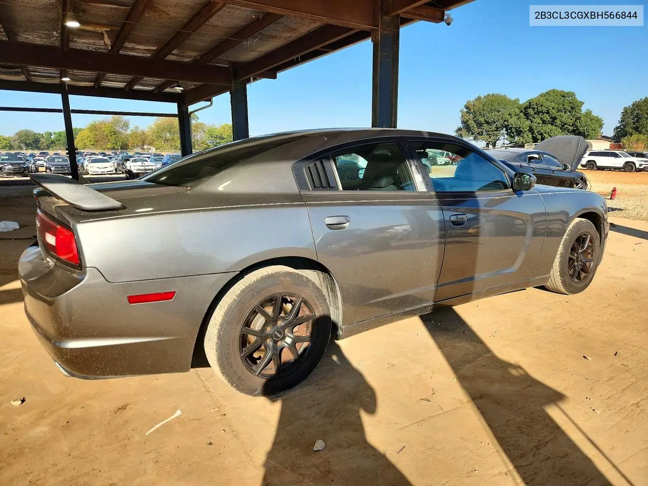 2011 DODGE CHARGER VIN 2B3CL3CGXBH566844 — фото 3