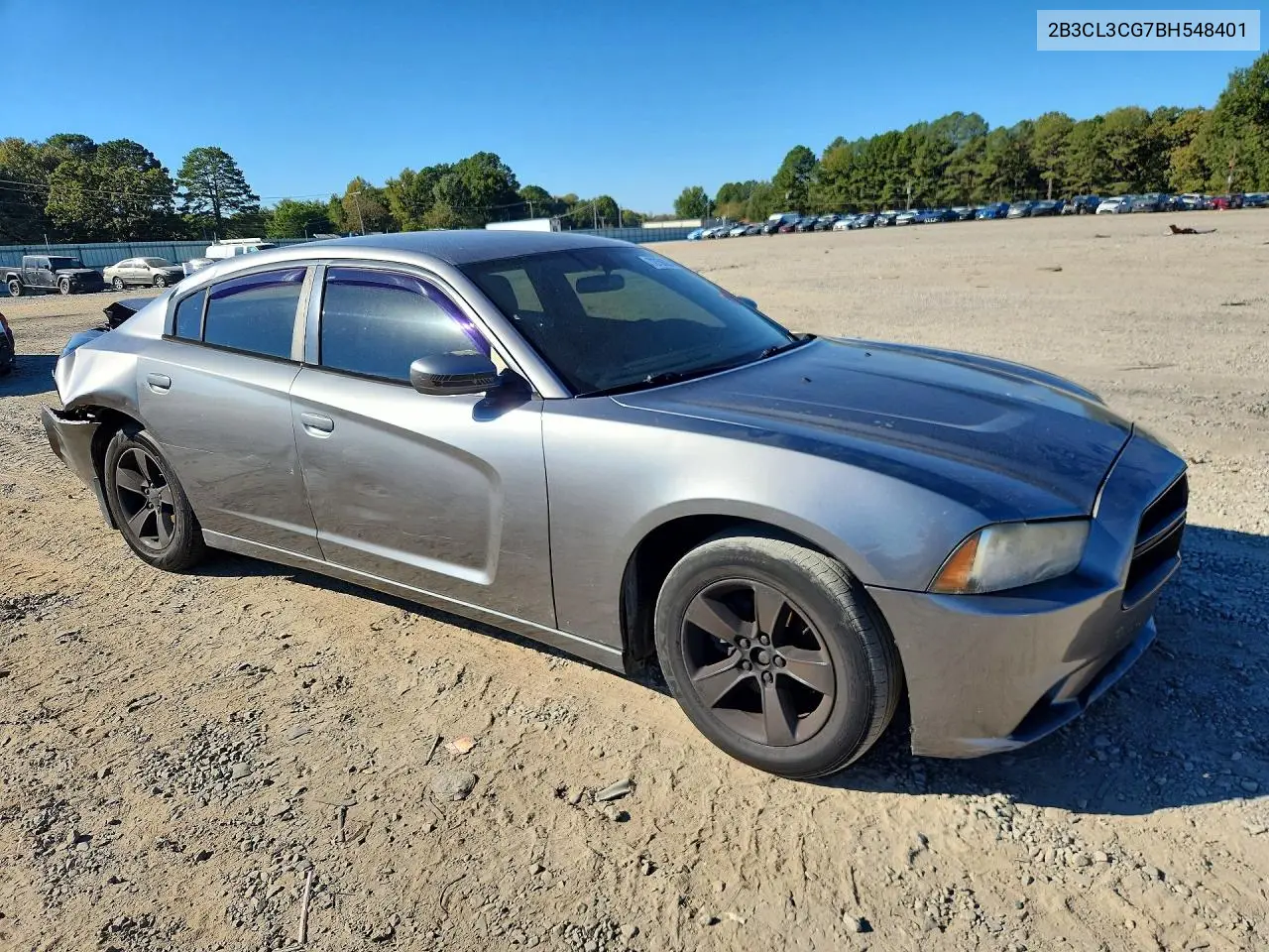 2011 DODGE CHARGER VIN 2B3CL3CG7BH548401 — фото 4