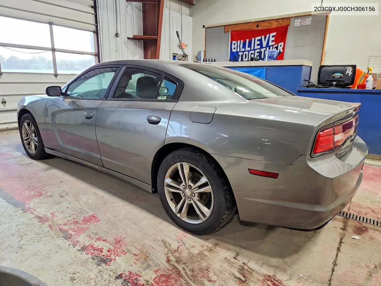 2012 DODGE CHARGER VIN 2C3CDXJG0CH306156 — фото 2
