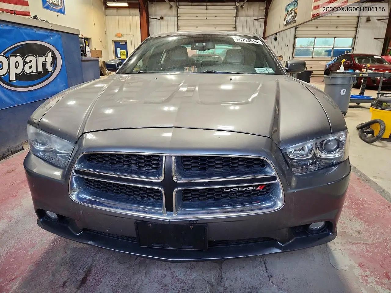 2012 DODGE CHARGER VIN 2C3CDXJG0CH306156 — фото 5