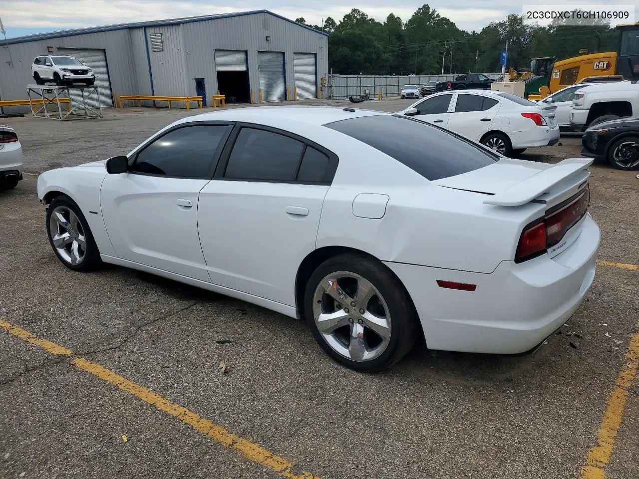 2012 DODGE CHARGER VIN 2C3CDXCT6CH106909 — фото 2