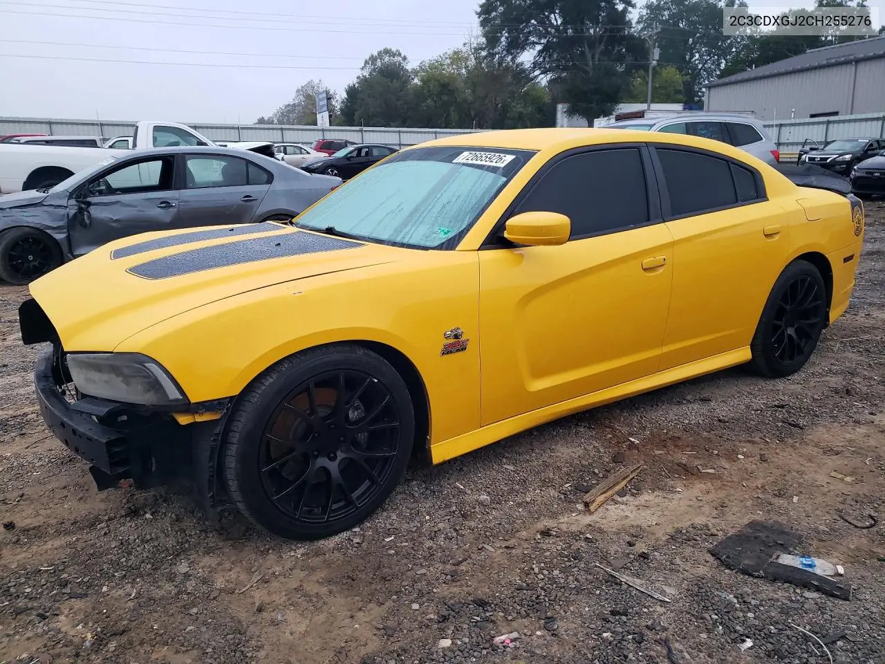 DODGE CHARGER 2012, VIN 2C3CDXGJ2CH255276
