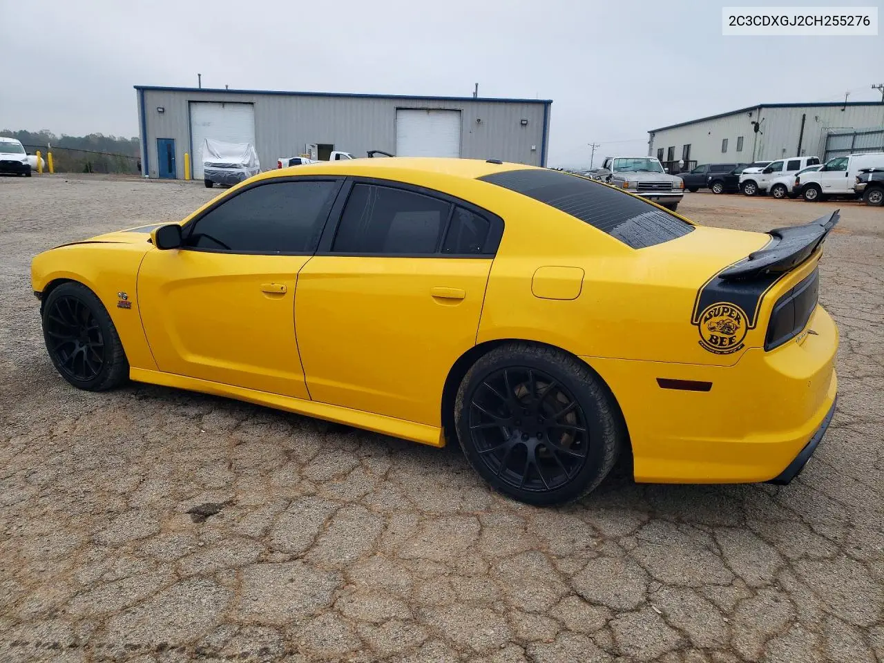 2012 DODGE CHARGER VIN 2C3CDXGJ2CH255276 — фото 2