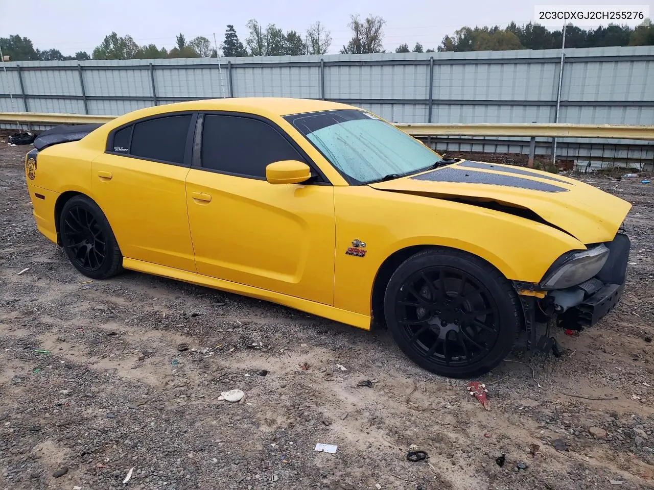 2012 DODGE CHARGER VIN 2C3CDXGJ2CH255276 — фото 4