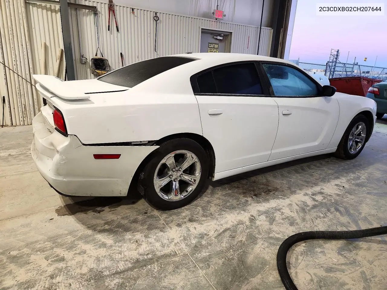2012 DODGE CHARGER VIN 2C3CDXBG2CH207644 — фото 3
