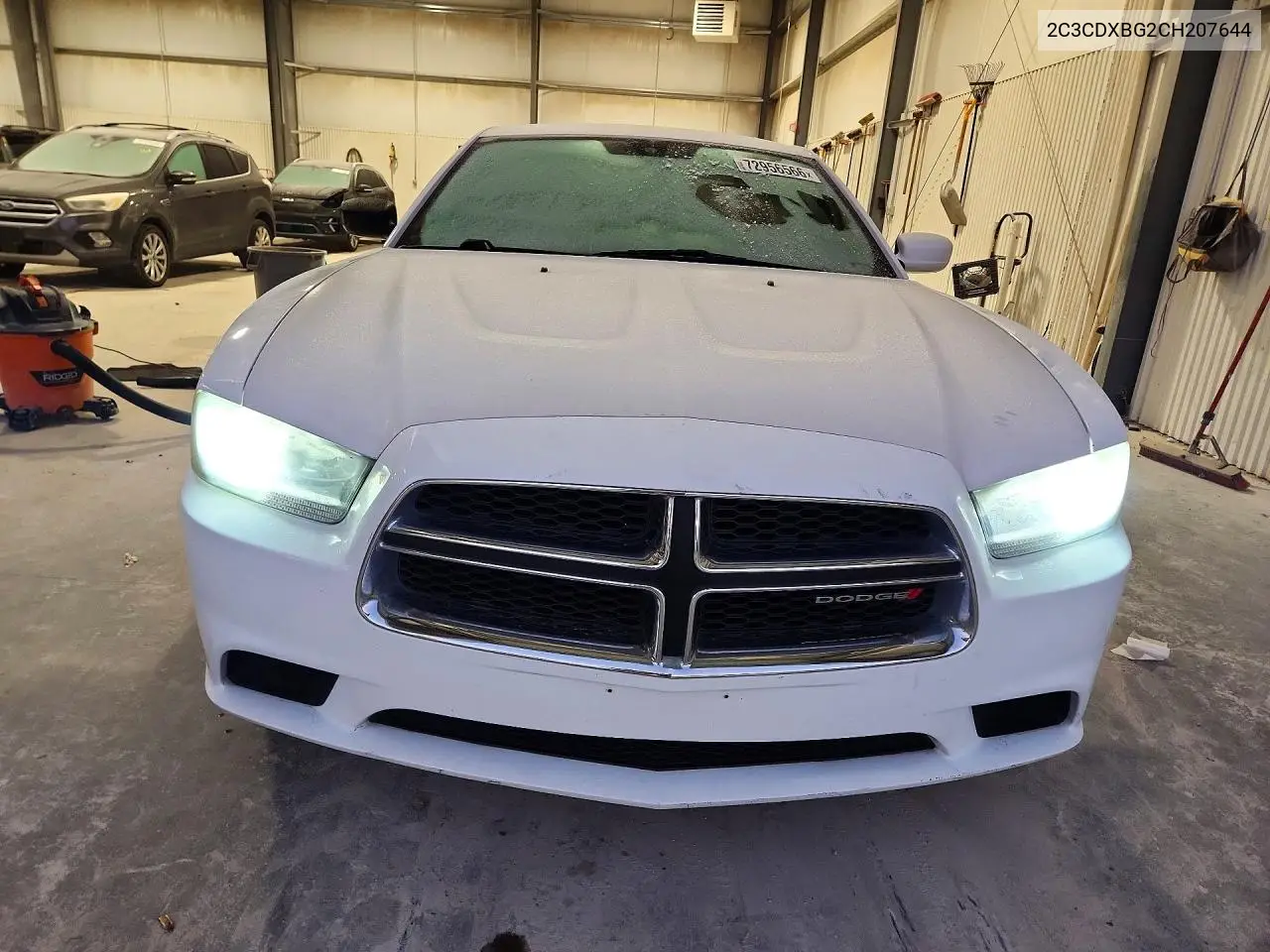 2012 DODGE CHARGER VIN 2C3CDXBG2CH207644 — фото 5