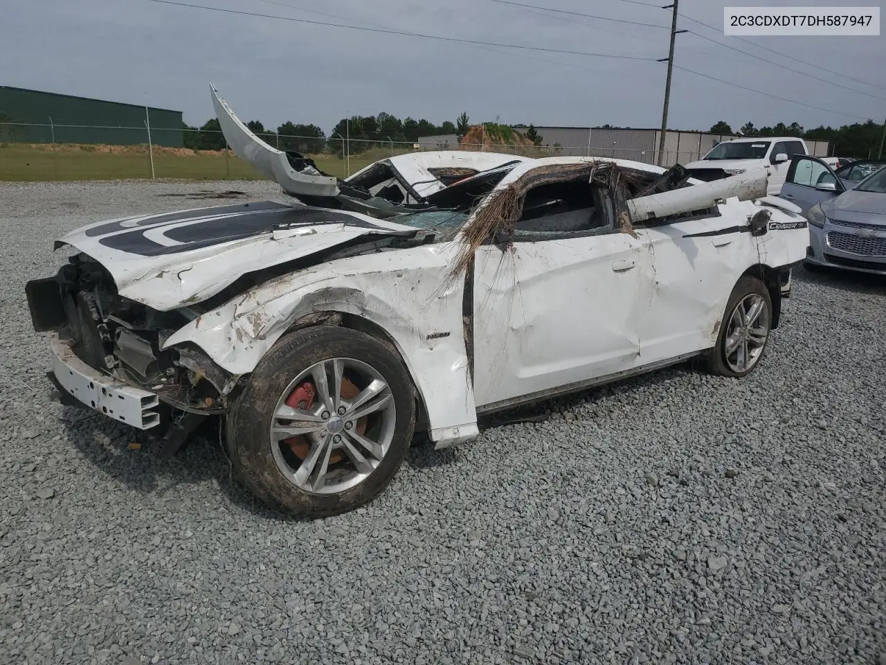 DODGE CHARGER 2013, VIN 2C3CDXDT7DH587947