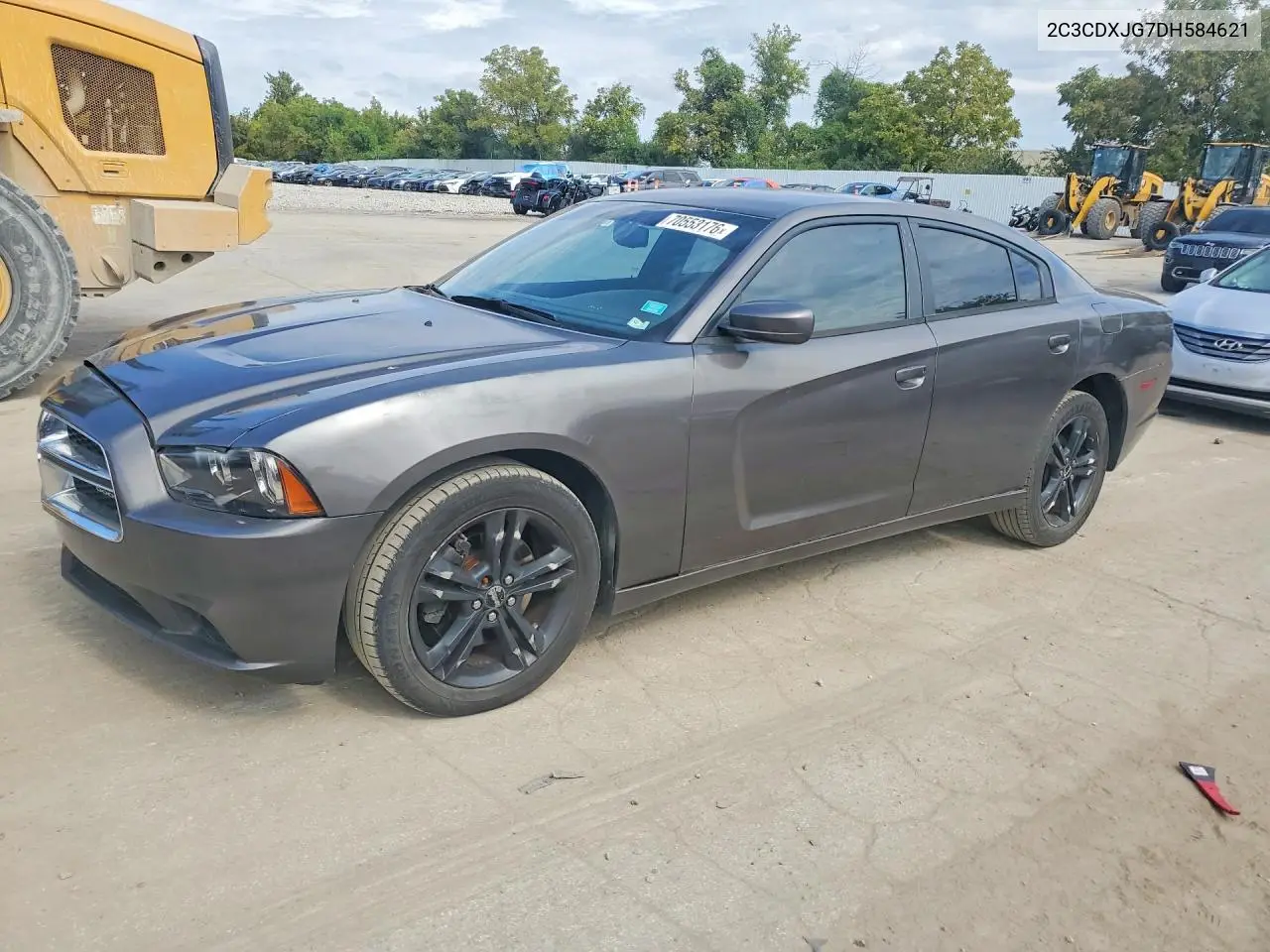 DODGE CHARGER 2013, VIN 2C3CDXJG7DH584621