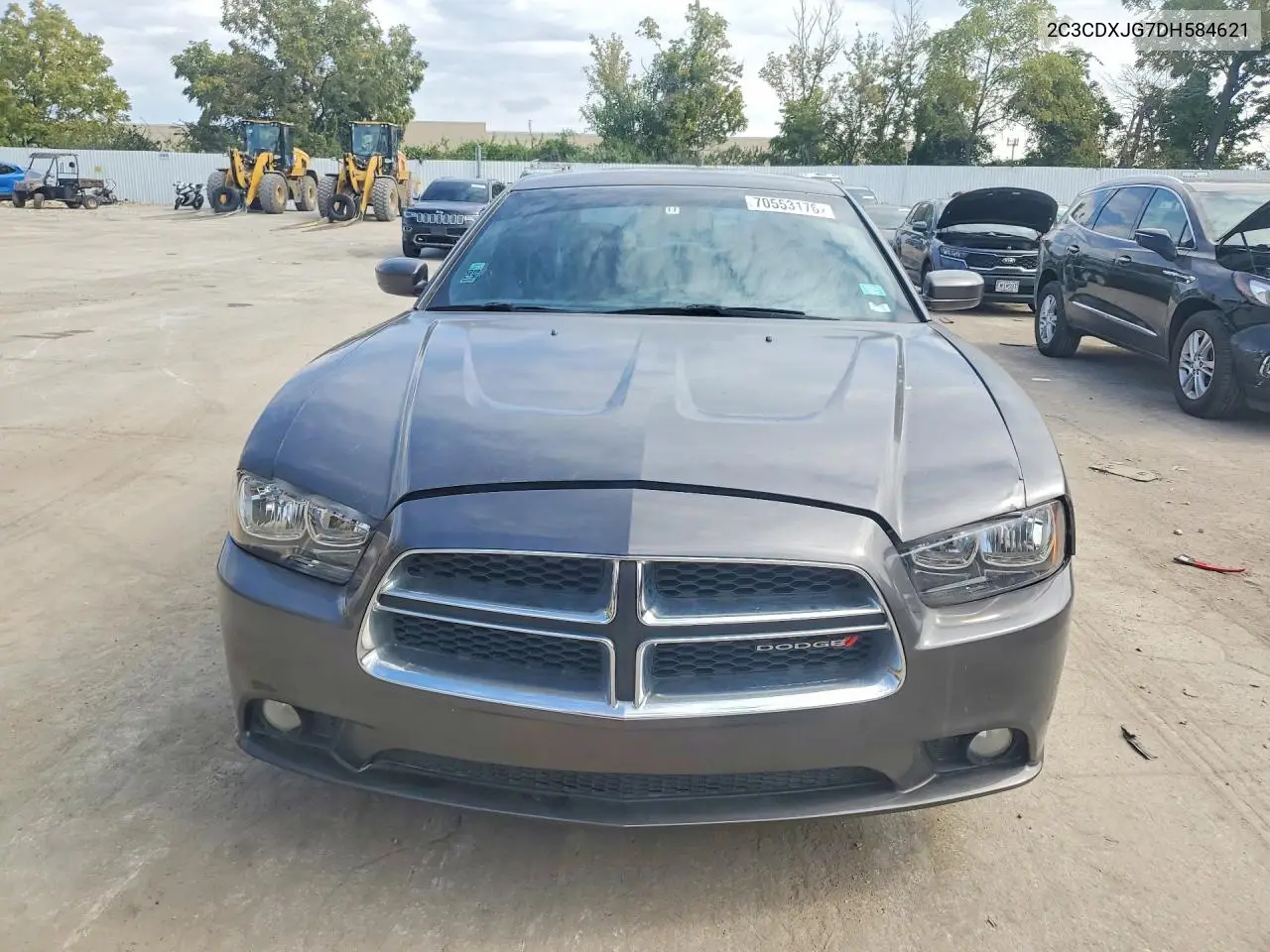 2013 DODGE CHARGER VIN 2C3CDXJG7DH584621 — фото 5
