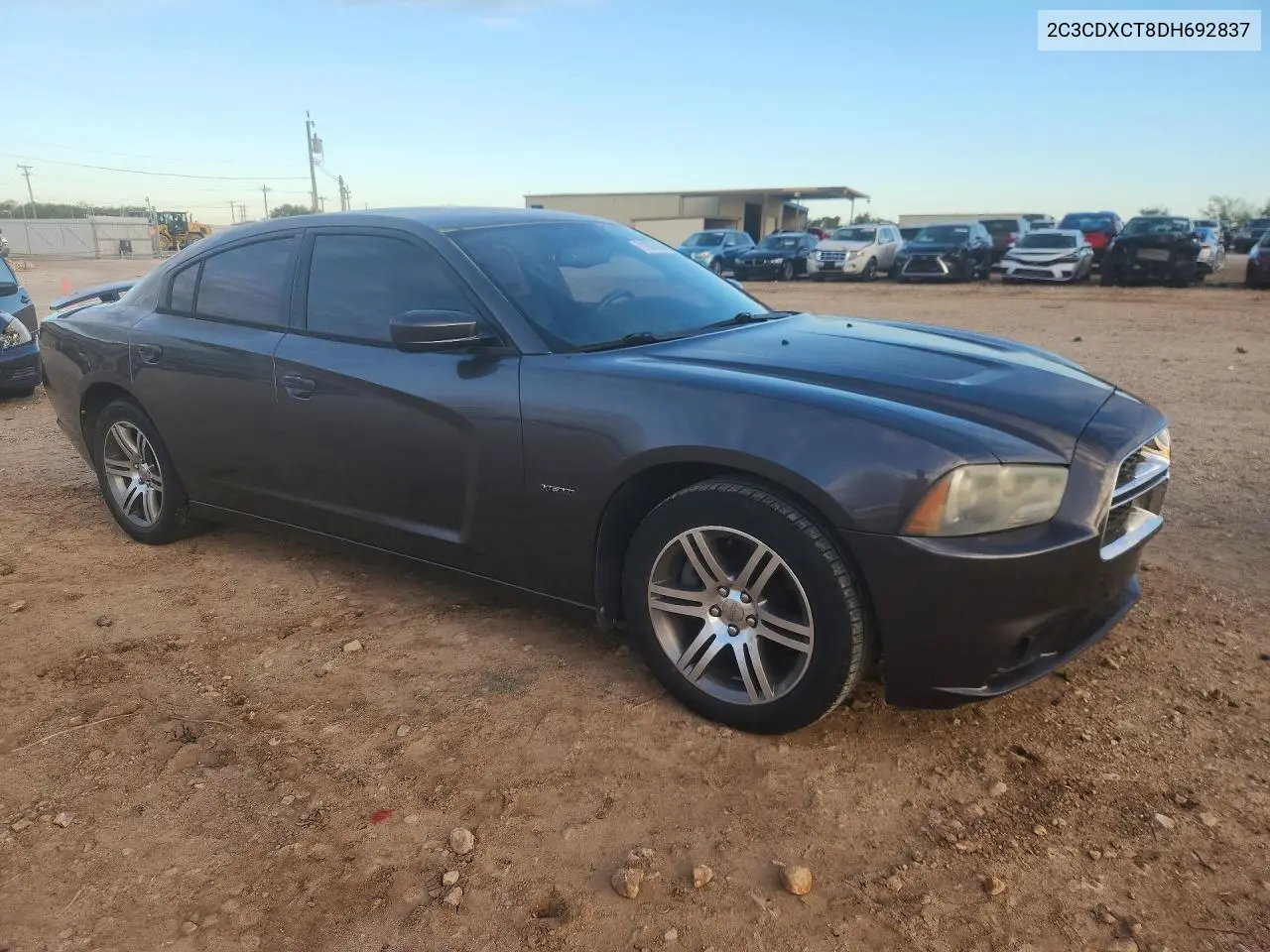 2013 DODGE CHARGER VIN 2C3CDXCT8DH692837 — фото 4