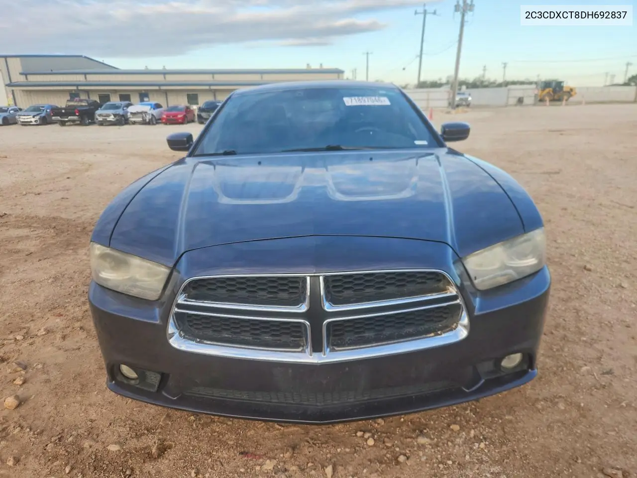 2013 DODGE CHARGER VIN 2C3CDXCT8DH692837 — фото 5