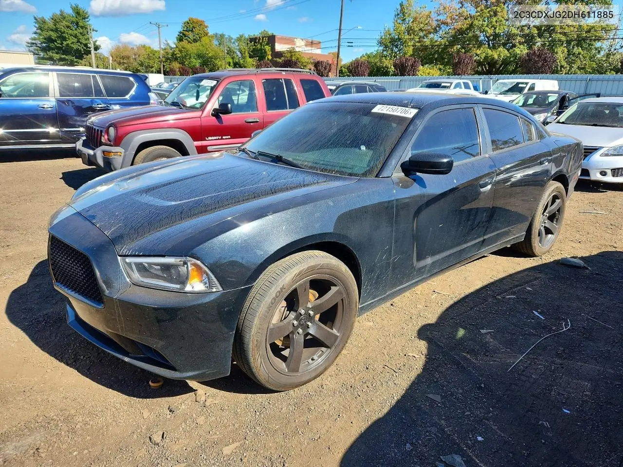 DODGE CHARGER 2013, VIN 2C3CDXJG2DH611885
