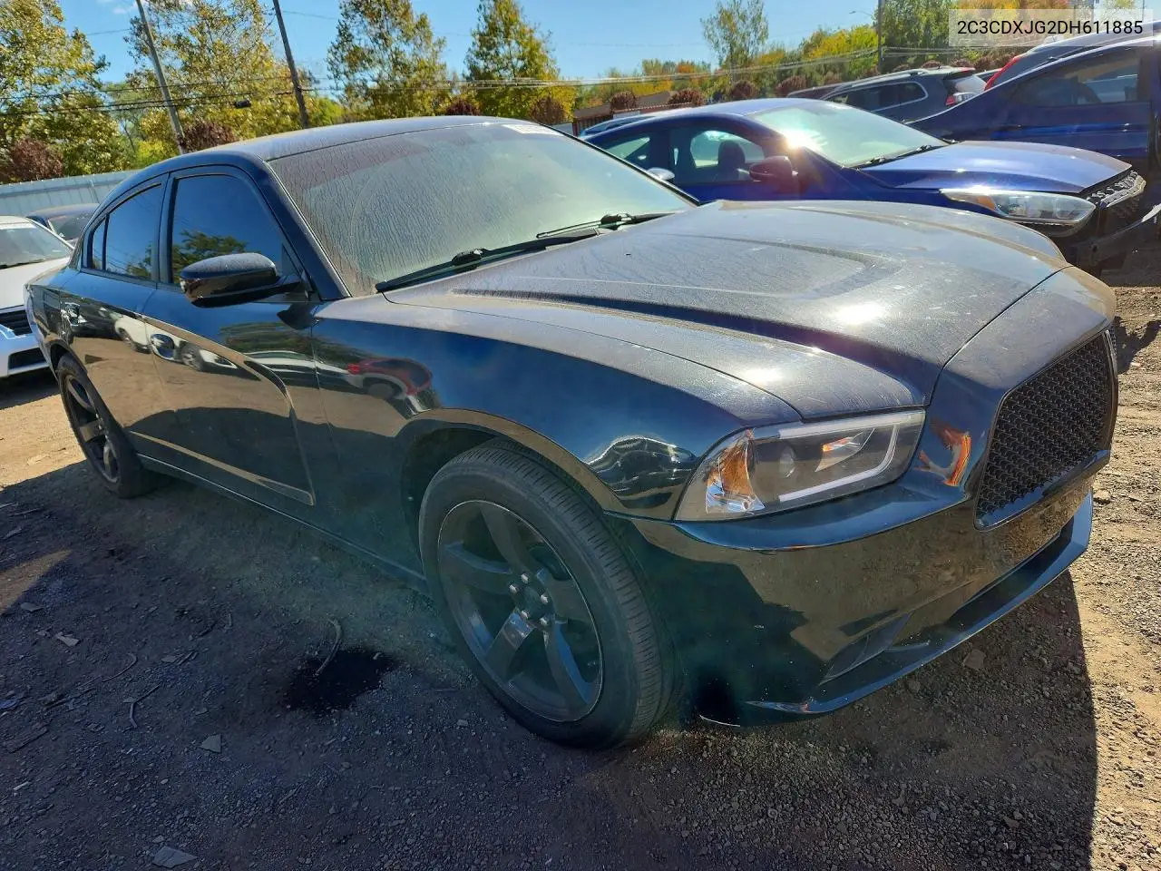 2013 DODGE CHARGER VIN 2C3CDXJG2DH611885 — фото 4