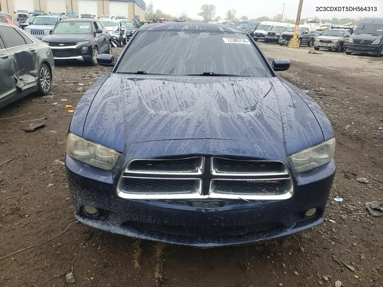 2013 DODGE CHARGER VIN 2C3CDXDT5DH564313 — фото 5