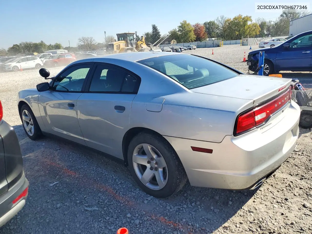 2013 DODGE CHARGER VIN 2C3CDXAT9DH677346 — фото 2