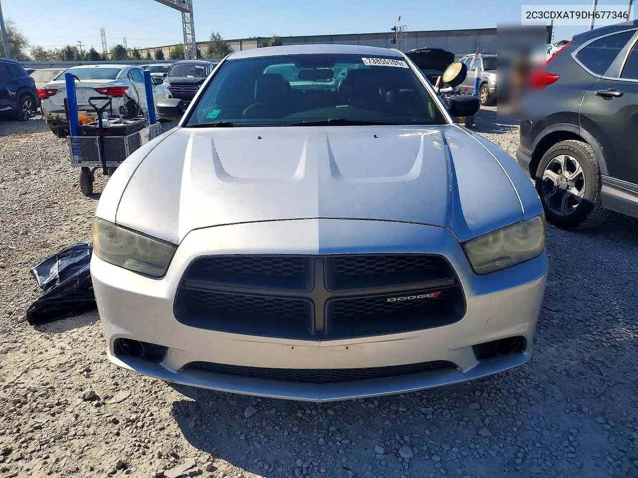 2013 DODGE CHARGER VIN 2C3CDXAT9DH677346 — фото 5