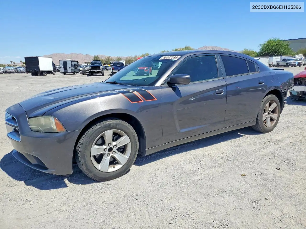 DODGE CHARGER 2014, VIN 2C3CDXBG6EH135396