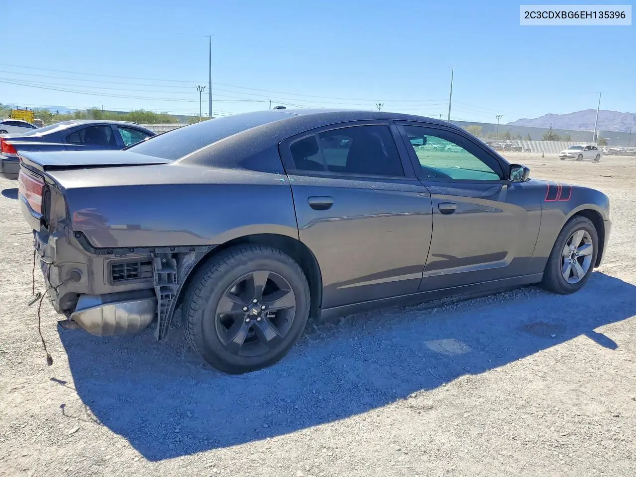 2014 DODGE CHARGER VIN 2C3CDXBG6EH135396 — фото 3