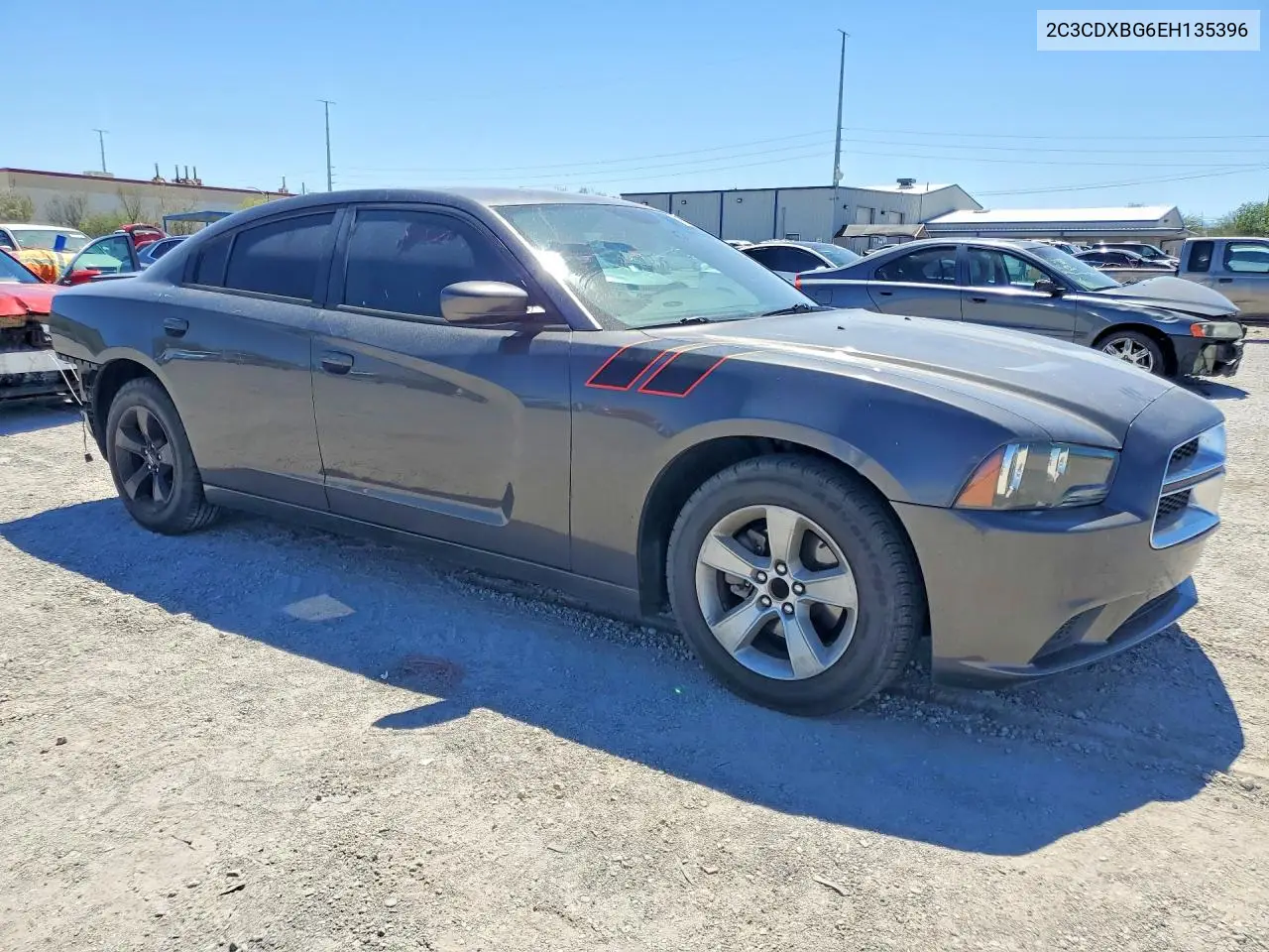 2014 DODGE CHARGER VIN 2C3CDXBG6EH135396 — фото 4