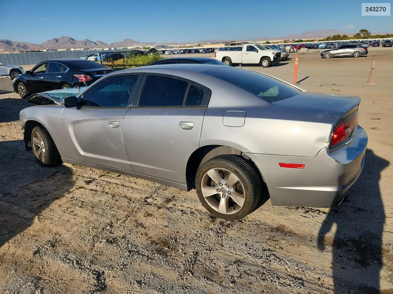 2014 DODGE CHARGER VIN 2C3CDXBG9EH243270 — фото 2