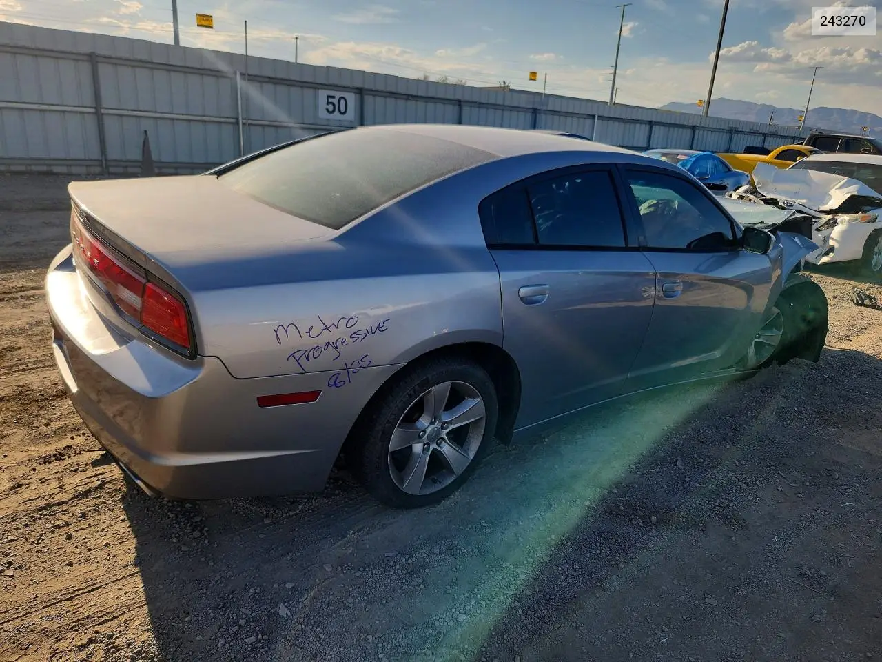 2014 DODGE CHARGER VIN 2C3CDXBG9EH243270 — фото 3