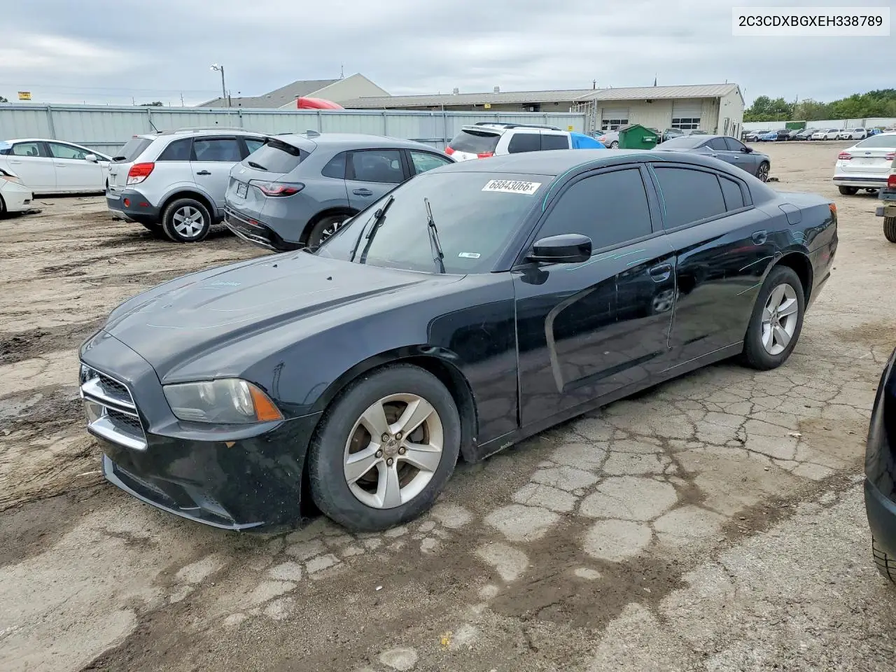 DODGE CHARGER 2014, VIN 2C3CDXBGXEH338789