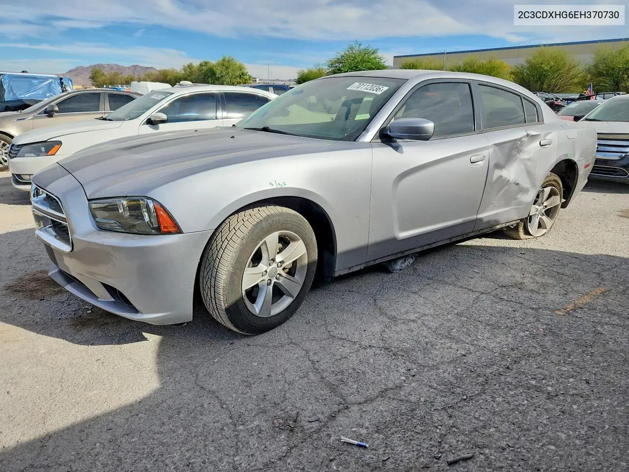 DODGE CHARGER 2014, VIN 2C3CDXHG6EH370730