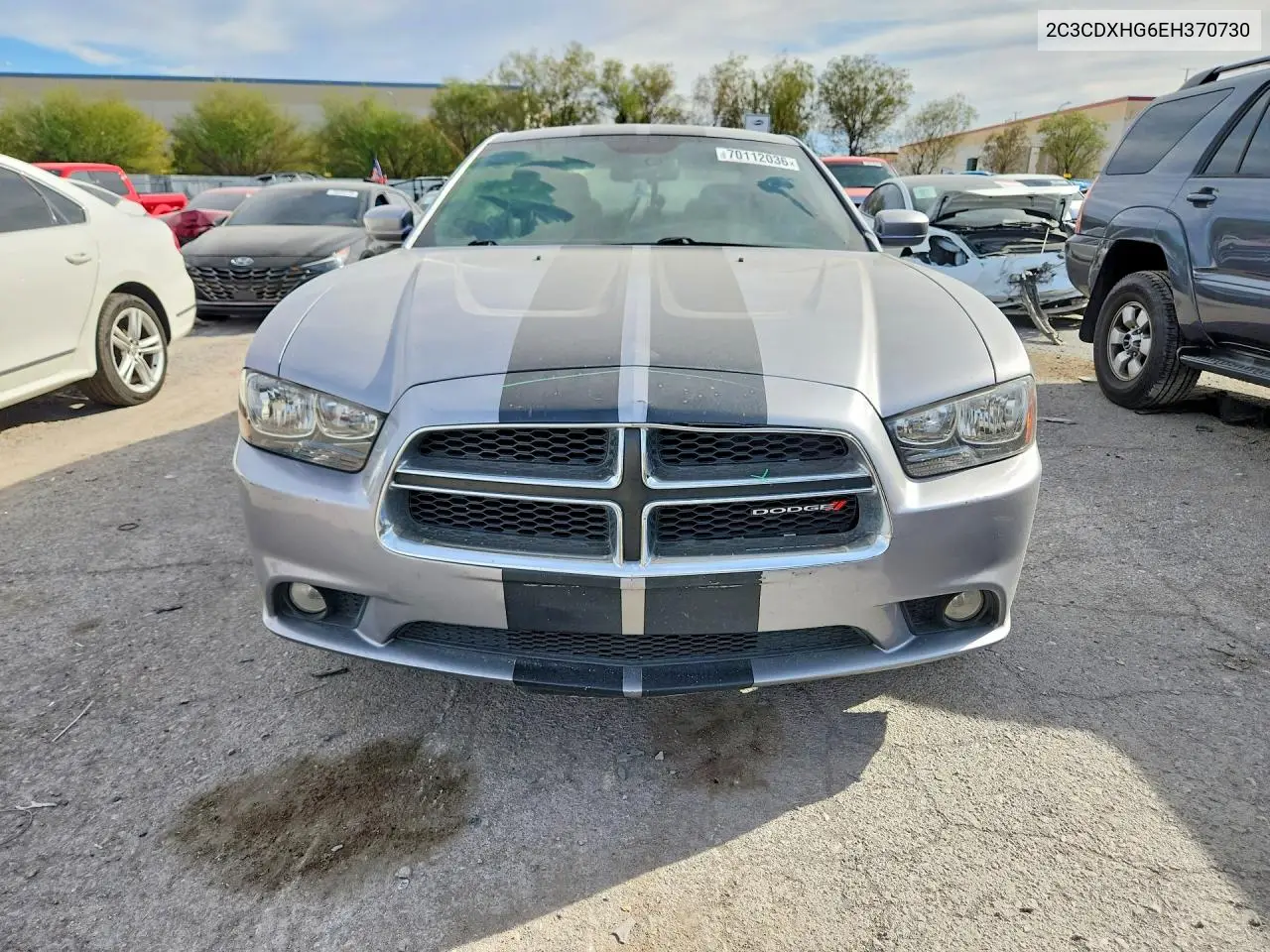 2014 DODGE CHARGER VIN 2C3CDXHG6EH370730 — фото 5