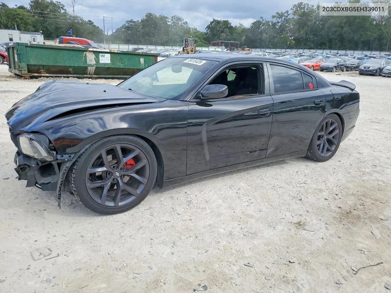 DODGE CHARGER 2014, VIN 2C3CDXBG5EH339011