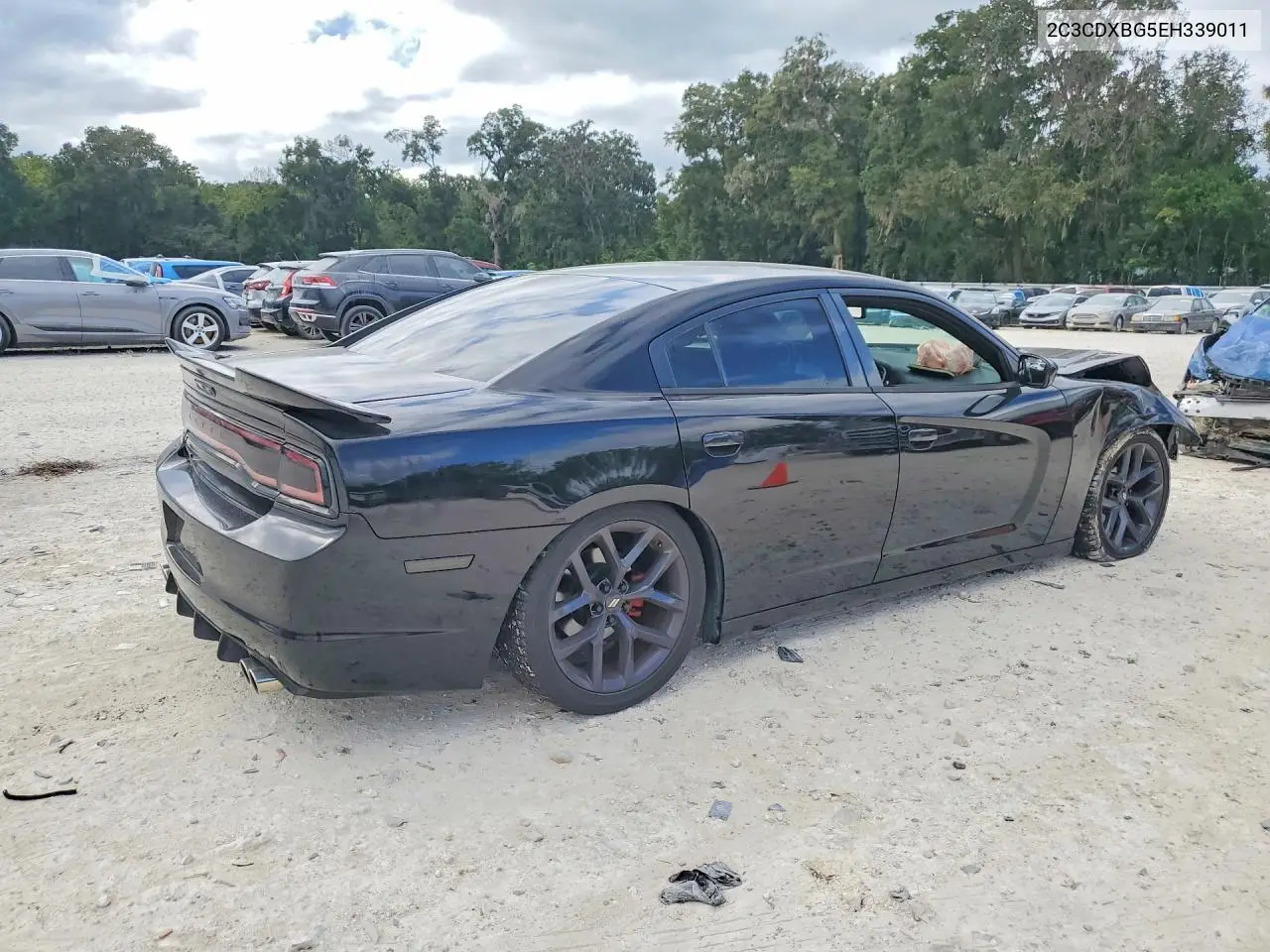 2014 DODGE CHARGER VIN 2C3CDXBG5EH339011 — фото 3