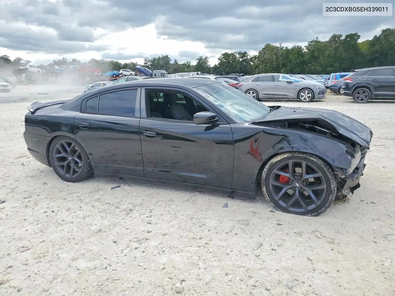 2014 DODGE CHARGER VIN 2C3CDXBG5EH339011 — фото 4